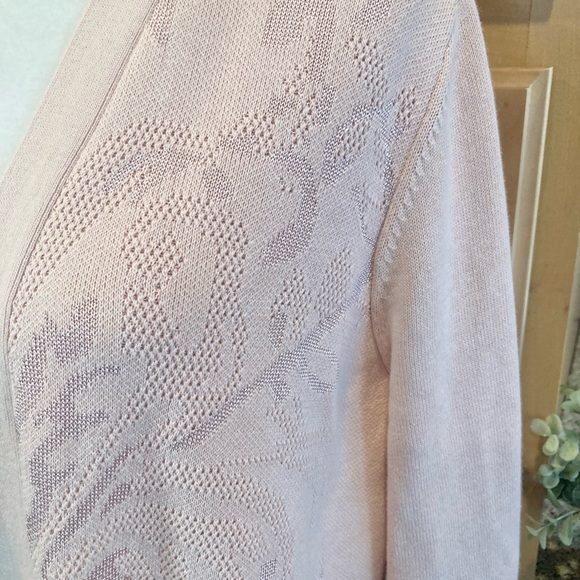 Chico's Soft Pink Cardigan Sweater - Picture 5 of 7